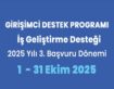 KOSGEB Girişimci Destek Programı – İş Geliştirme Desteği 3. Başvuru Dönemi